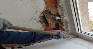 Демонтаж оконных откосов по выгодной цене от 519 руб. в Гуково - Сварной-Гкв