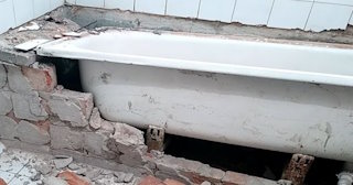 Демонтаж ванной комнаты в Гуково - стоимость работ от 830 руб. | Сварной-Гкв